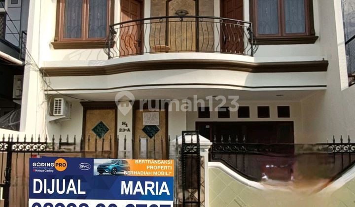 Dijual Rumah Cantik 2 Lantai 7x17 Di Sunter Danau