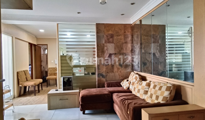 Kemayoran,Dijual Apartemen Mediterania 3Br Full Furnished