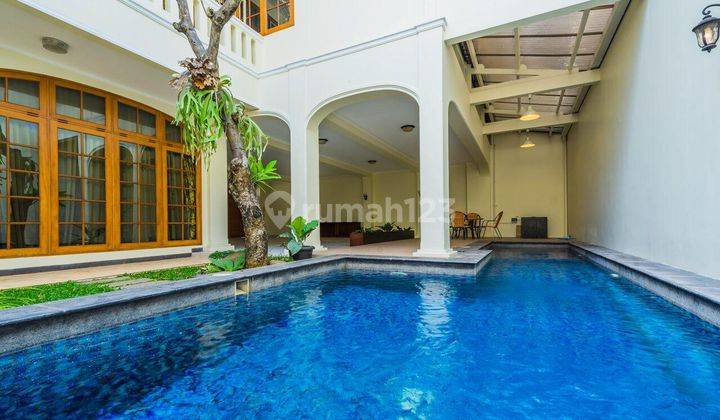 Rumah Mewah 2 Lantai Di Daerah Elite Menteng 640 M Ada Kolam Renang 1