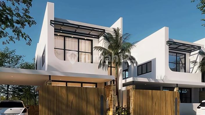 Your salary under 10 million will definitely be approved by the bank. Cheap house for sale in Grand Niravadhi Resort Villa Batuaji Tabanan Bali, ready to occupy, minimalist modern style.