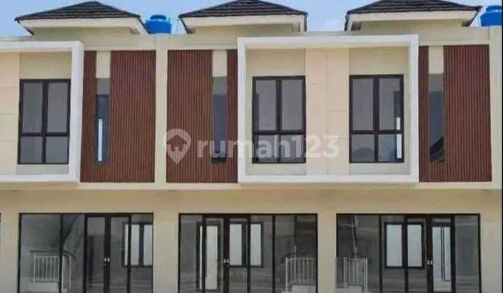 For Rent: Affordable 2-Story Shophouse in Savoy Jakarta Garden City, East Jakarta, Ready to Use & Ready for Business, Minimalist Modern.