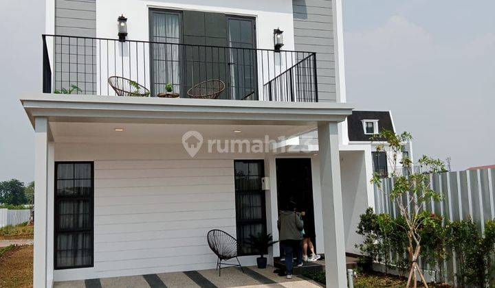 Dijual Rumah Baru Brand New 2lantai di Maison De Wisteria Metland Menteng Jakarta Timur Siap Huni Minimalis Modern 1