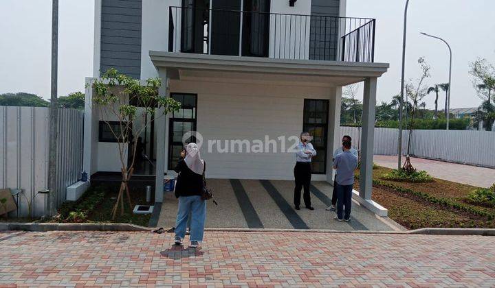 Dijual Rumah Baru Brand New 2lantai di Maison De Wisteria Metland Menteng Jakarta Timur Siap Huni Minimalis Modern 1