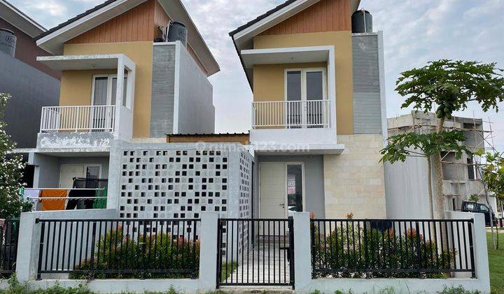 Disewakan Rumah Murah 2lantai di Cluster Lavesh Harapan Indah Bekasi Siaphuni Minimalis Modern 1