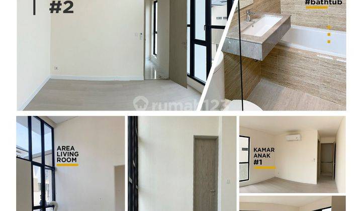 Disewakan Rumah Murah Hook di Asya Cluster Semayang Jakarta Garden City Jakarta Timur Siaphuni Minimalis Modern 1