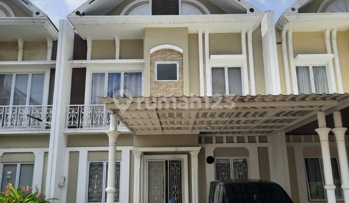 For Rent: Affordable 2-Story House in South Thames Cluster, Jakarta Garden City, East Jakarta, Ready to Occupy, Minimalist Modern Style