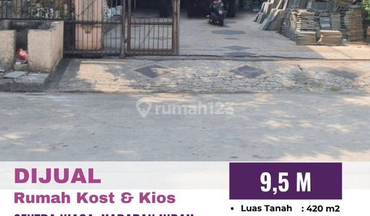 di Sentra Niaga, Bekasi 250 m Sertifikat Hak Milik 1