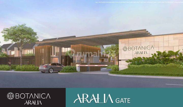 Rumah Exclusive 2 Lantai di Botanica Aralia Graha Raya Tangerang 1