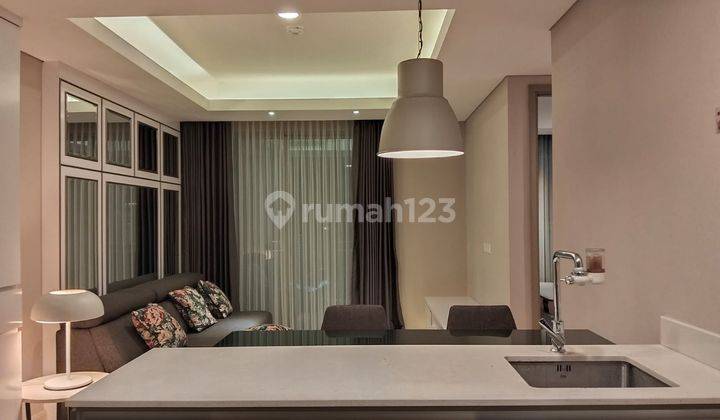 Apartemen Gold Coast 2 + 1 BR Hook Dijual Full Furnished Mewah View City Mangrove di Pik  1