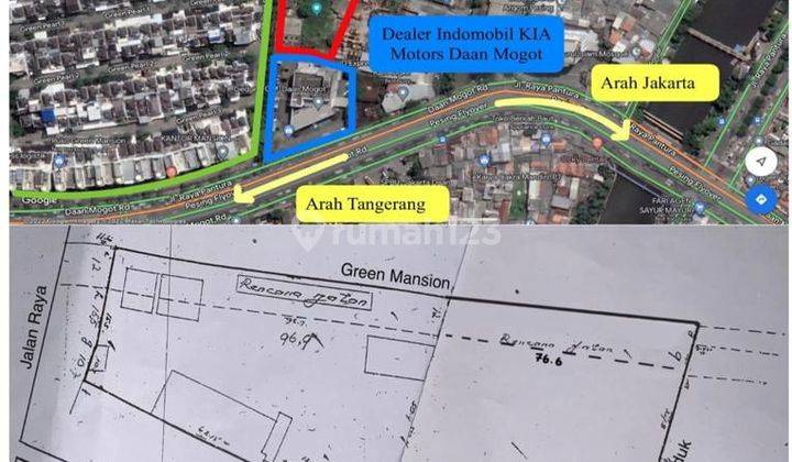 Dijual Cepat Murah Tanah Kedaung Kali Angke Daan Mogot Km 10 2