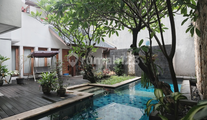 Langka!! For Sale Tropical House di area Darmawangsa - Brawijaya Jaksel