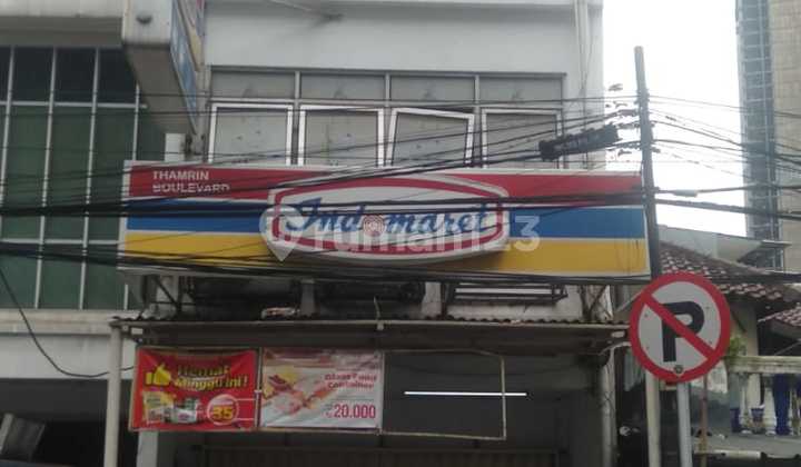 Ruko Disewakan di Kebon Kacang Raya Ex Indomaret, Depan Grand Indonesia Mall & Belakang Plaza Indonesia 1