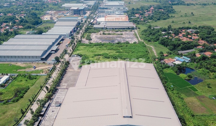 Gudang Di Jalan Utama Jababeka Jual Cepat 