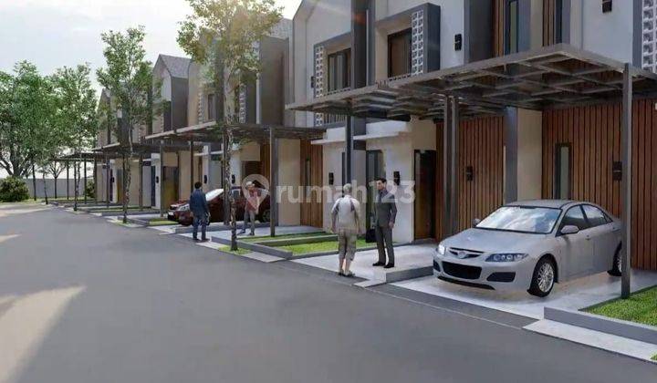 Harga Super Murah Rumah 2 Lantai Bergaya Resort 8