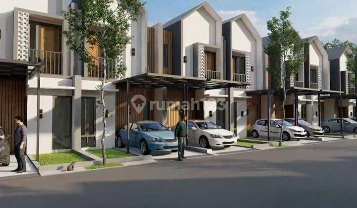 Hunian Mewah 2 Lantai Terbaik Suasana Resort Cuma 500 Jutaan 1