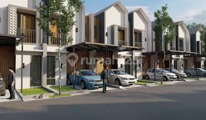Harga Super Murah Rumah 2 Lantai Bergaya Resort 10