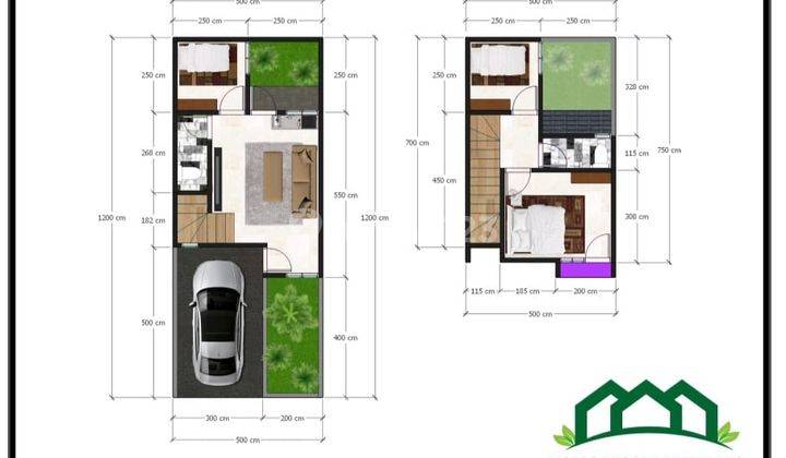Rumah Mewah Harga Super Murah 2 Lantai Bergaya Resort 7
