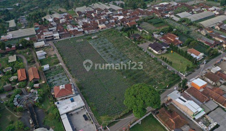 tanah di lembang main road lingkungan pariwisata  2