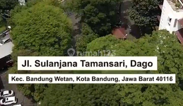 Dijual Tanah Exclusive Area Komersil Sayap Dago Bandung 1