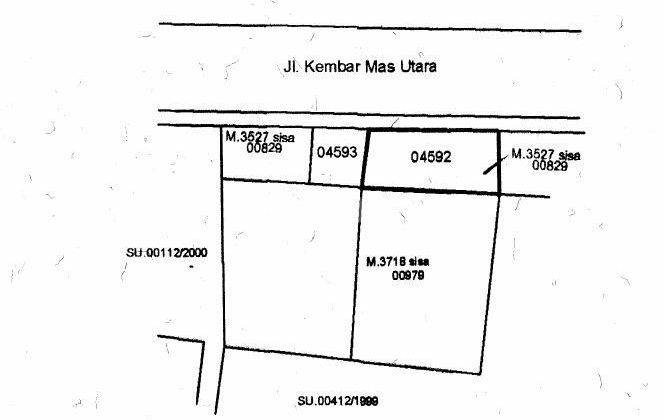 Dijual Tanah Kavling di Jln Kembar Mas Utara Bandung. 1