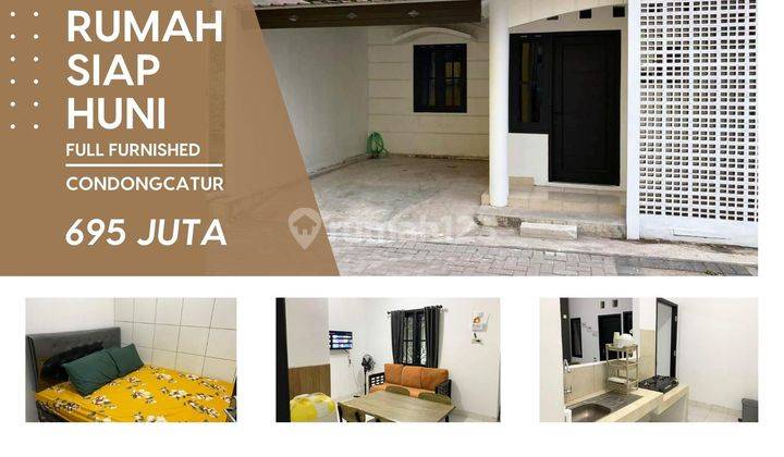 Jual Rumah Siap Huni, Bonus Full Furnished Condongcatur, Ringroad 1