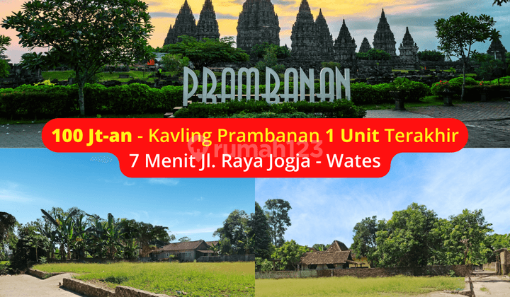 Tanah di Dekat Candi Prambanan, Klaten SHM 114 m² 1