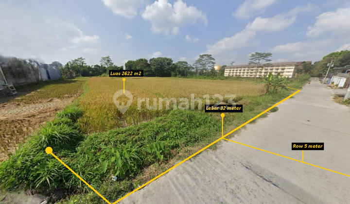 Tanah 2600 m2 SHM Kaliurang, Sleman