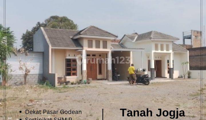 Tanah di Dekat Pasar Godean, Sleman SHM 100 m² 1