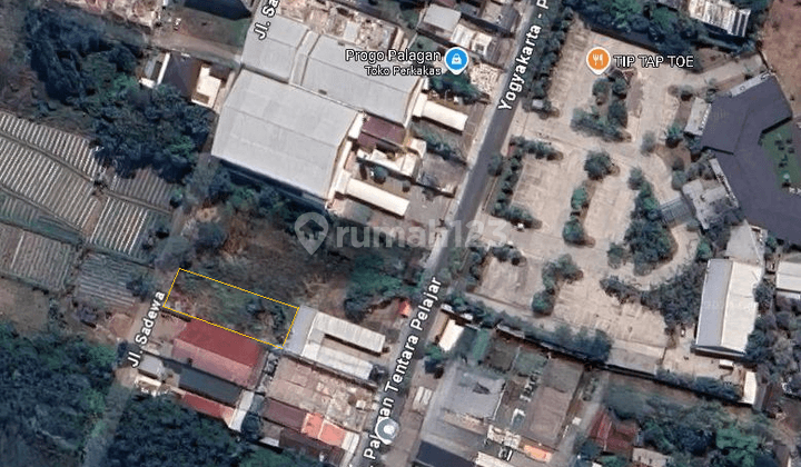 Tanah di Jl Palagan Km 8 Selatan Progo, Sleman 812 m² 2