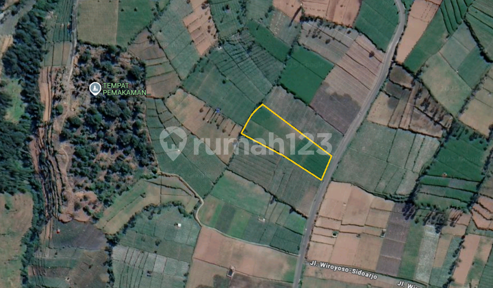 Land in Puncak Dieng, Central Java; Mountain View Land in Puncak Dieng, Central Java; Mountain View