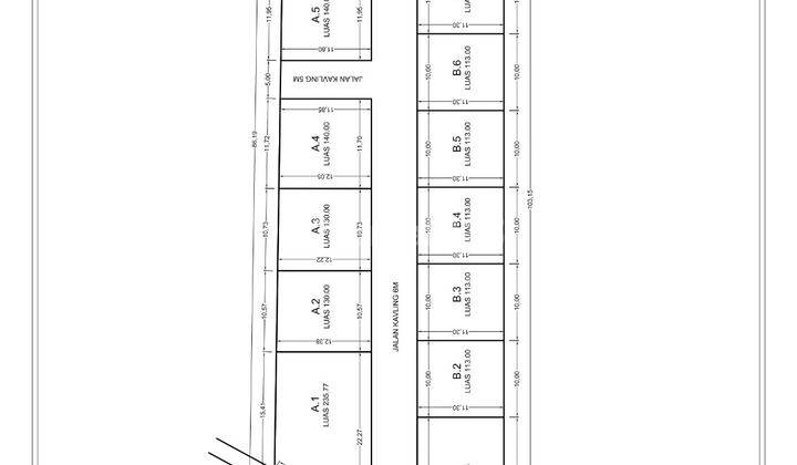 Tanah di Tepi Jl Anggajaya Dekat Terminal Concat, Sleman SHM 110 m² 2