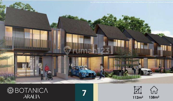 Rumah Baru Indent di District
Botanica Aralia Bintaro Jaya
Jln Graha Raya Bintaro 1