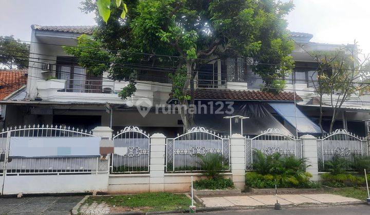 Rumah Pinggir Jalan Utama Bisa Untuk Usaha, Tanah Luas Bangunan Besar Di Bintaro Sektor 2 Jaksel. 1