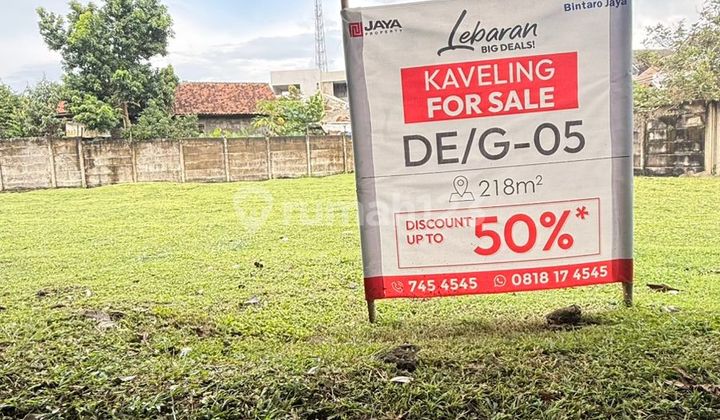 Hot Sale!!! Plot Location Bintaro Jaya Sector 9 Discovery Eola