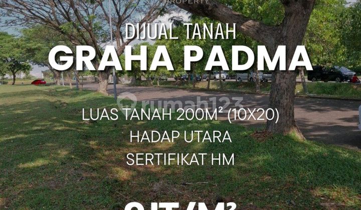 Graha Padma Semarang Depan Karangturi Persis ! 10 X 20 Meter Shm 1