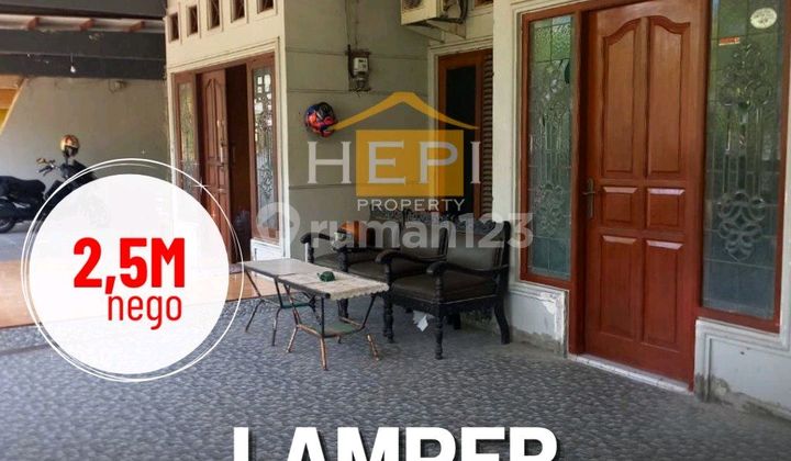 Murah Jual Cepat ! Rumah Lamper Sompok Semarang Dekat Telogorejo 1