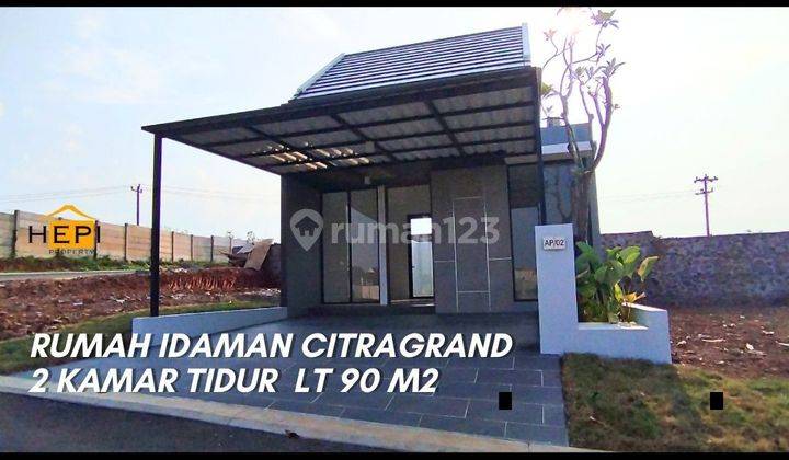 Baru ! Murah ! Rumah Citragrand 2 Kamar Tidur ! Shm 1