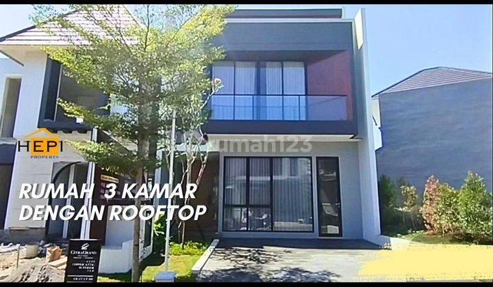 Ada Rooftop Rumah 3 Lantai Citragrand Kamar Tidur 3+1 1