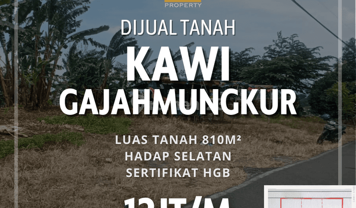 TANAH KAWI DIJUAL ! ADA PEMANDANGAN KOTA SEMARANG 1