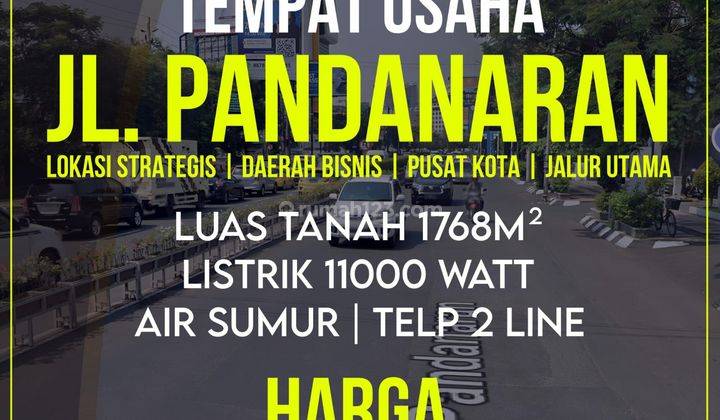 TEMPAT USAHA PANDANARAN, TENGAH KOTA SEMARANG DIJUAL !  1