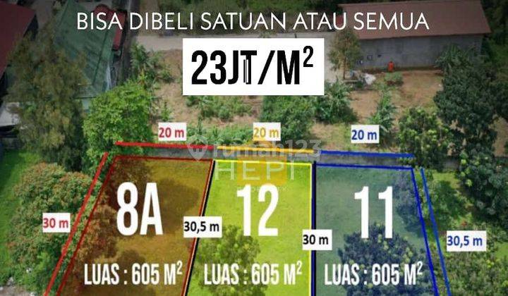 KAVLING SIAP BANGUN GREEN CANDI RESIDENCE ! 605 m² 1