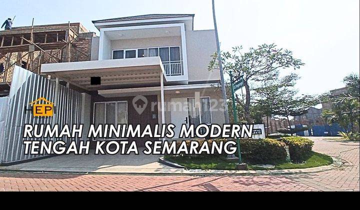 RUMAH TENGAH KOTA SEMARANG ! CLUSTER MODERN MINIMALIS 2