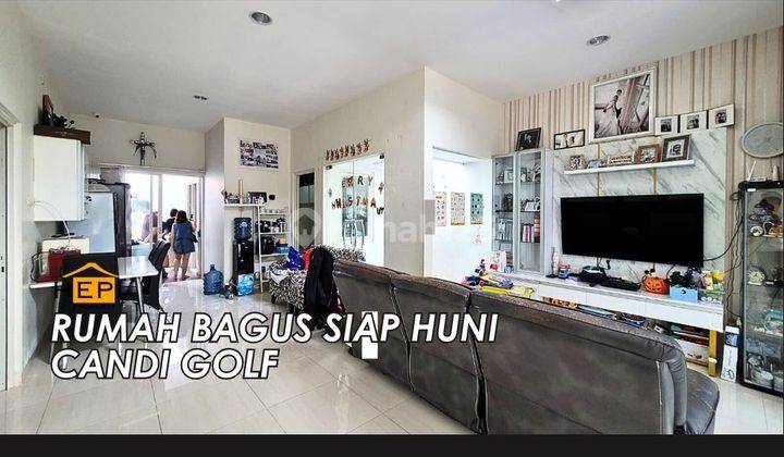 RUMAH CLUSTER CANDIGOLF SEMARANG DIJUAL. Bagus SHM 1