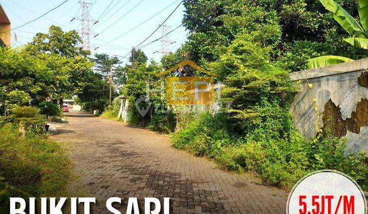 MURAH ! TANAH BUKITSARI BAGUS HADAP UTARA ! 822 m² SHM 1