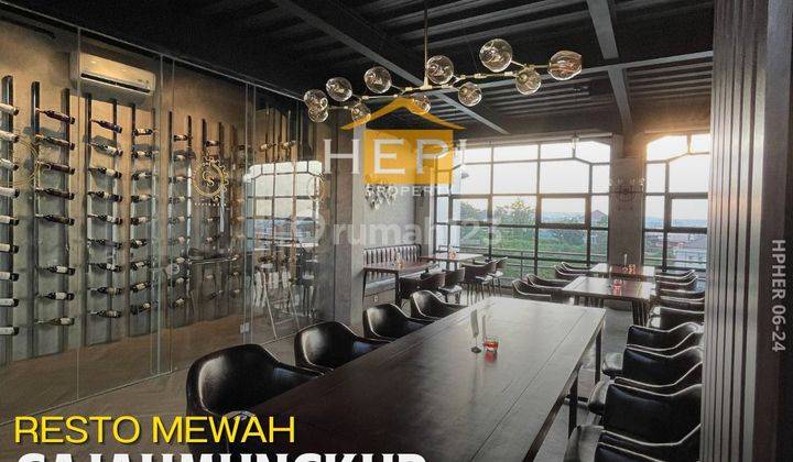 RESTO GAJAHMUNGKUR DIJUAL ! ADA VIEW KOTA SEMARANG ! SHM 1