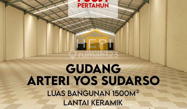 GUDANG DEKAT PELABUHAN SEMARANG ! ARTERI YOS SUDARSO 1500 m 1