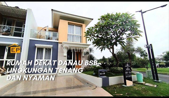 Rumah Baru 2 Lantai Dekat Danau Bsb Semarang ! Shm 1