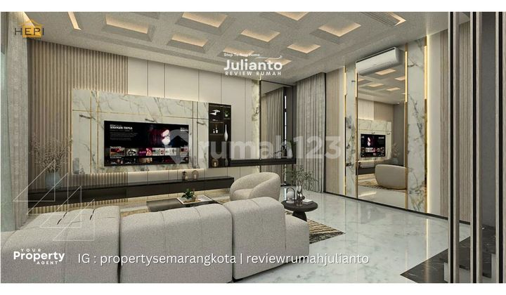 4-Story Luxury House in Citragrand Semarang! Swimming Pool and SHM 2