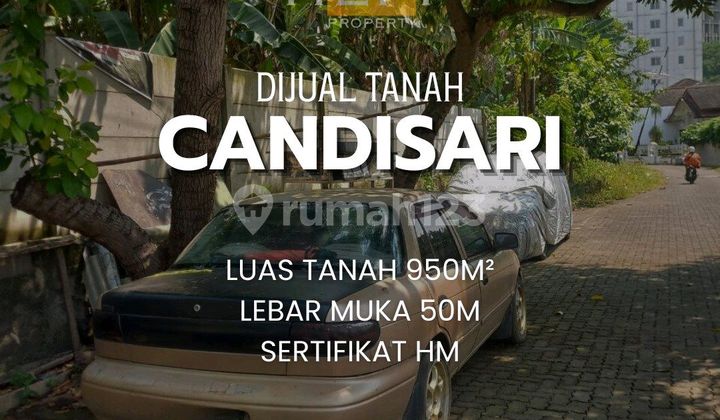 Ready-to-Build Plot in Candisari, Semarang! Near Elisabeth Hospital, Certified Title 1