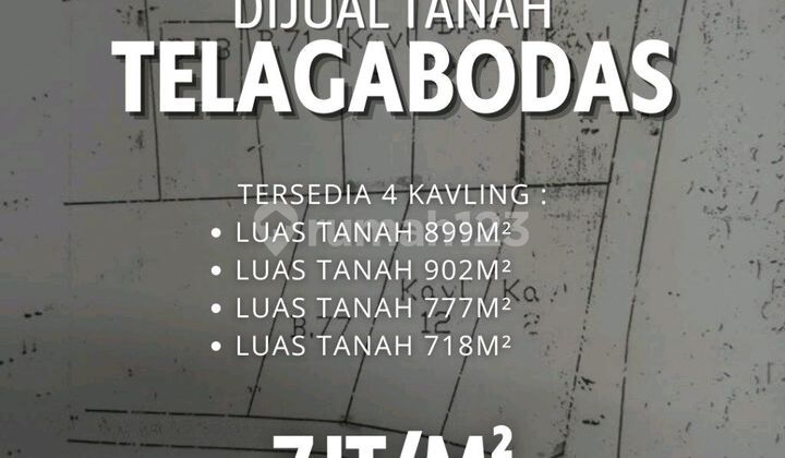 Tanah Kavling Murah Telagabodas Semeru ! 7 Juta/ m² 1